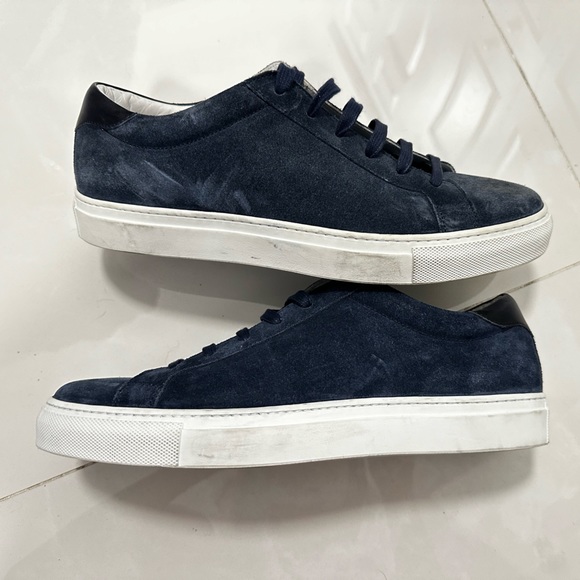 To Boot New York Adam Derrick Pacer Blue Suede Sneaker - Picture 8 of 11